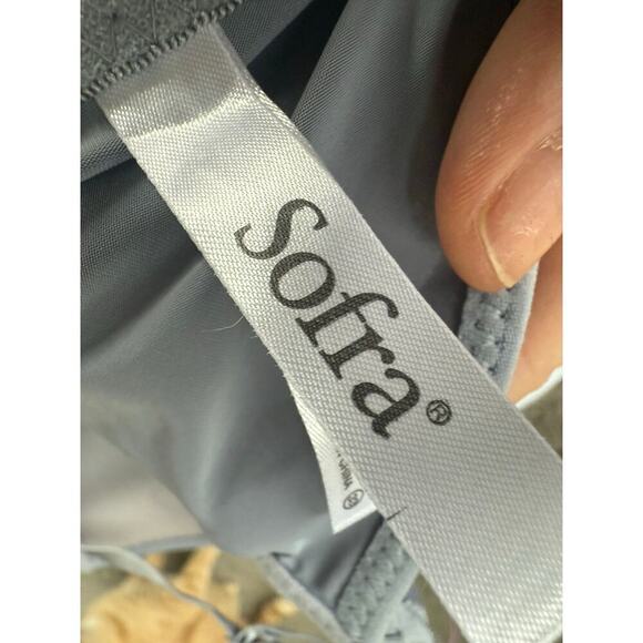 Sofra lilac purple NWT racer back front closure bra 40C - Picture 4 of 6